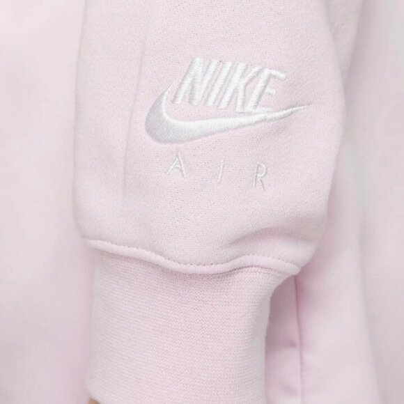 1X PLUS SIZE NIKE Women's Crew neck Sportswear Jacket PINK SWEATSHIRT DM3284-695 - Picture 9 of 11